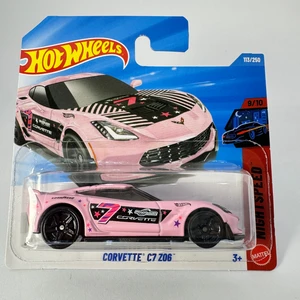 Hot Wheels Hot Wheel Regular Corvette C7 Z06 1:64 Model Araba