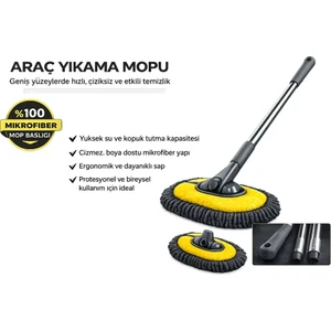 Profesyonel Araç Yıkama Mopu