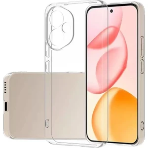Honor 400 Kılıf Zore Süper Silikon Kapak - Şeffaf