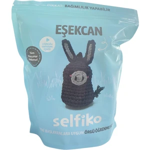 Selfiko Eşekcan Örgü Seti