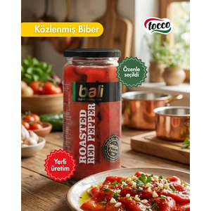 Közlenmiş Kırmızı Biber 475 gr