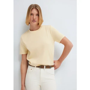 Sarı Basic Tişört 1612916-70027