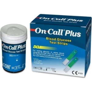 On Call Plus Şeker Ölçüm Çubugu 50 Li