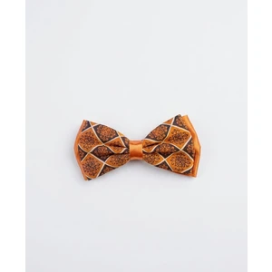 Sdnyazo Turuncu Desenli Erkek Papyon