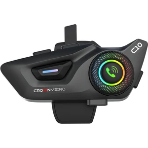Crown Micro C10 Motosiklet Kask Interkom Seti