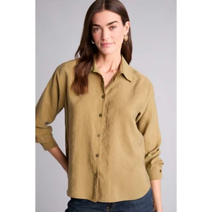 Overshirt Fit Modal Gömlek H7396AX26SP