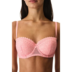 Gül Kurusu Bloom Mesh Balenli Sütyen