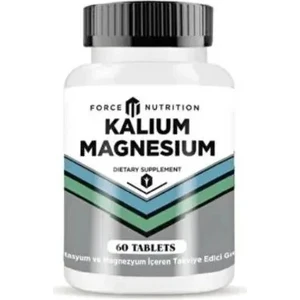 Force Nutrition Potasyum Magnesyum 60 Tablet