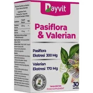 Passiflora Valerian Kediotu 30 Kapsül