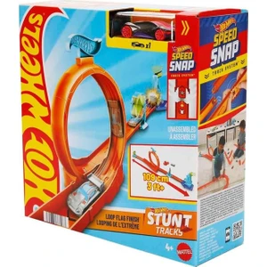 Hot Wheels Stunt Track Loop Flag Finish