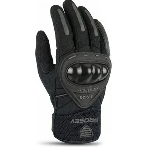 FX20 Neopren Kumaş Eldiven (Siyah)