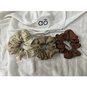 Aslı Özgün 3'lü Scrunchie Saç Tokası