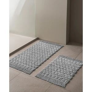 Madame Coco Marée 2'li Banyo Paspası - Açık Gri