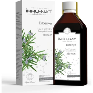İmmunat Biberiye Ekstraktı 250 ml İmmu-Nat