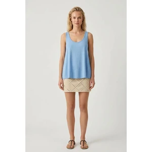 A Kesim Rahat Kalıp Basic Kalın Askılı Atlet Tişört