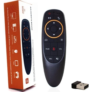 Sesli Komutlu Kablosuz 2.4g Air  Android Box Kumanda