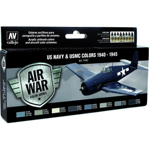 Model Air Set: Us Navy&Usmc Colors 1940-45