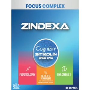Focus Complex Zindexa Sitikolin Dha Omega 3