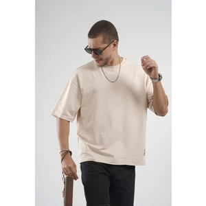 Oversize Kalıp Likralı Basic Tişört