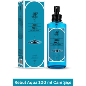 Aqua Sprey Cam Şişe Kolonya 100ML