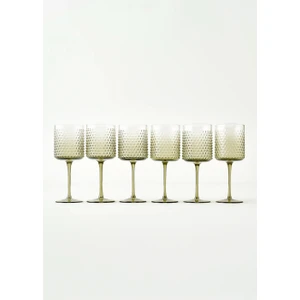 Bella Maison Bubble Kadeh Seti 6'lı Yeşil (400 Cc)