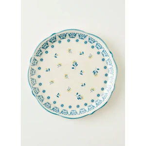 Bella Maison Mabel Stoneware Sunum Tabağı Mavi (32 cm)