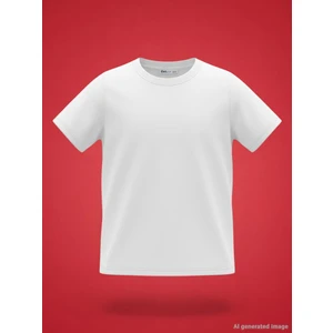 Civil Boys Basic 6-9 Yaş Tişört - Beyaz