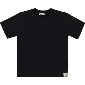 Civil Boys Basic Surf Etiketli 6-9 Yaş Tişört - Siyah