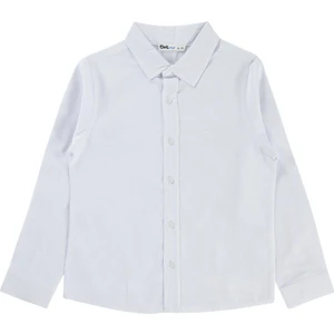 Civil Boys Basic Uzun Kol 10-13 Yaş Gömlek - Beyaz
