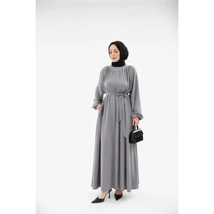 Kadeem Giyim Bahar Elbise & Gri