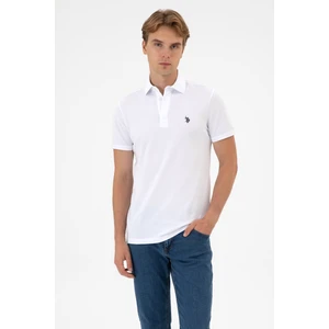 U.s. Polo Assn. Erkek Beyaz Tişört Basic 50306015-VR013