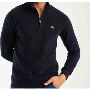 Fermuar Yaka Regular Fit Lacivert Sweatshirt