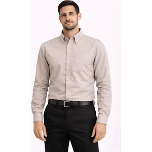 Uzun Kol Klasik Erkek Regular Fit Gömlek 7607