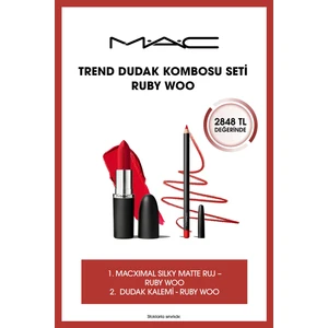 M.A.C Trend Dudak Kombo Seti - RUBY WOO