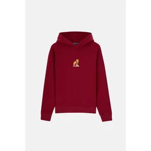 Reflect Studio Aslan Supersoft Hoodie - Bordo