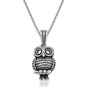 Inure Jewelry ​gümüş Baykuş Kolye