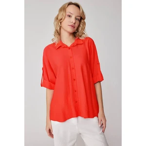 Krinkıl Kısa Kol Gömlek