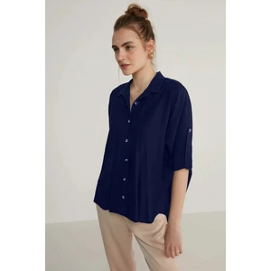 Krinkıl Kısa Kol Gömlek