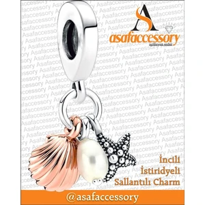 Incili Istiridyeli Sallantılı Charm