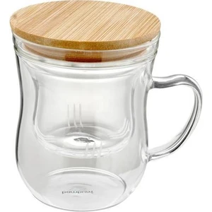 Brew - Süzgeçli Cam Çay Bardağı 400ml