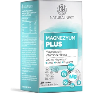 Magnezyum Plus 30 Tablet