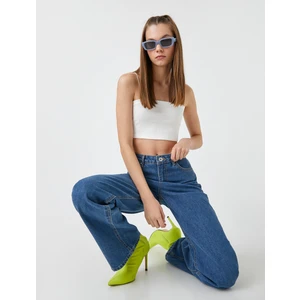 İnce Askılı Crop Atlet