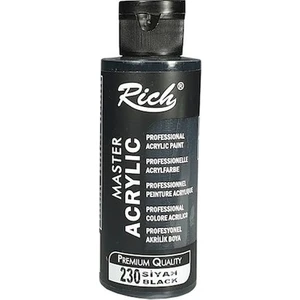 Akrilik Boya 120 Cc Siyah 120-230