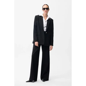 Geniş Paça Pantolon Siyah 15346352000
