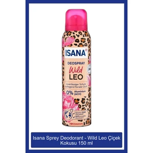 Sprey Deodorant Wild Leo Çiçek Kokusu 150 Ml