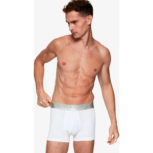 Erkek Modal Elastan Boxer Silver 9302 - Beyaz