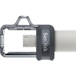 SanDisk Ultra Dual Drive m3.0 64GB Grey & Silver