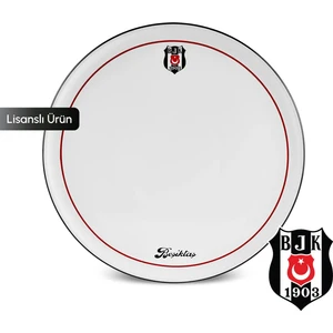 x Beşiktaş  Lisanslı Pizza Tabağı 32 cm