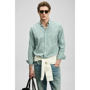 Marco Erkek Basic Gömlek Regular Fit Yeşil