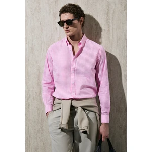 Marco Erkek Basic Gömlek Regular Fit Pembe